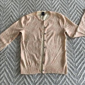 Decorative Rhinestone Button Cardigan